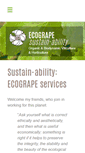 Mobile Screenshot of ecogrape.com